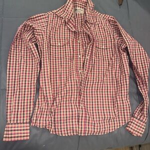 Wrangler Plaid Button-Up Shirt